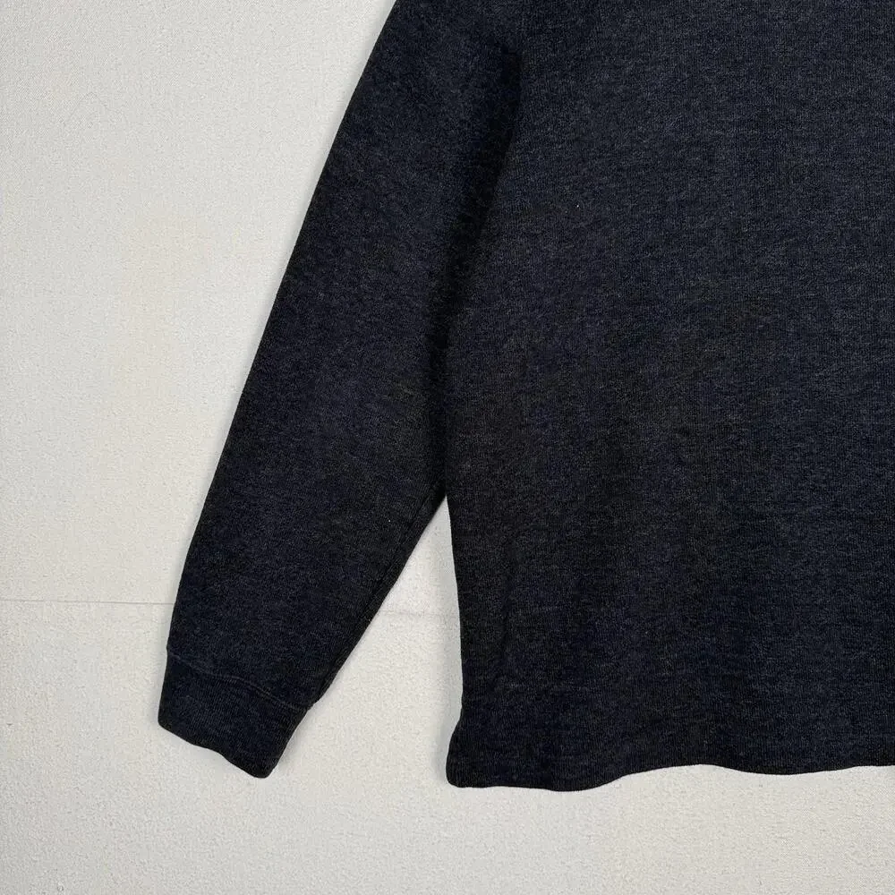 Polo Ralph Lauren Sweater 1/4 Zip Mens XL XLarge‎ Gray Pullover Soft Touch